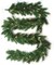 9ft Pre-Lit Artificial Majestic Pine Garland - 160 Realistic Tips, 100 White Plug-In Lights, Ideal for Holiday, Home & Event Decor - All-Season Use - 2024 Christmas Collection, Floral Home by Artificial Flowers